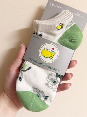 Masters 2026 Women’s Floral Performance Golf Socks (Pack of 2)